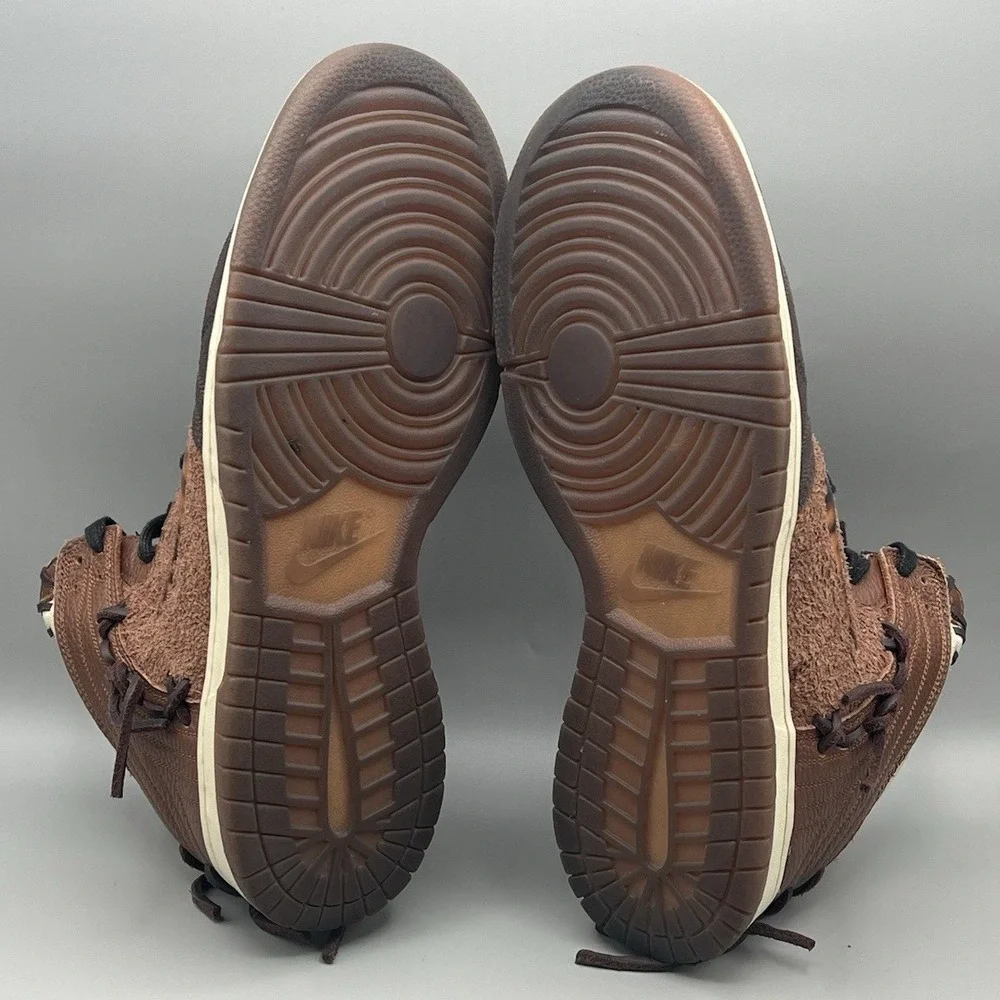 2020 Nike Dunk High Bodega Legend Fauna Brown Retro Shoes - Men's Size 10 USED